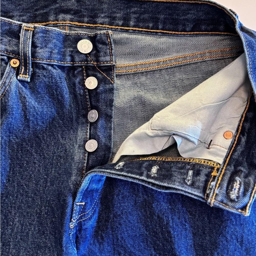 Levi's 501 button fly denim jeans men’s